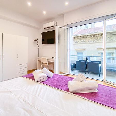 Syntagma Square, 100Sqm Luxurious Family Apt Athena Bagian luar foto