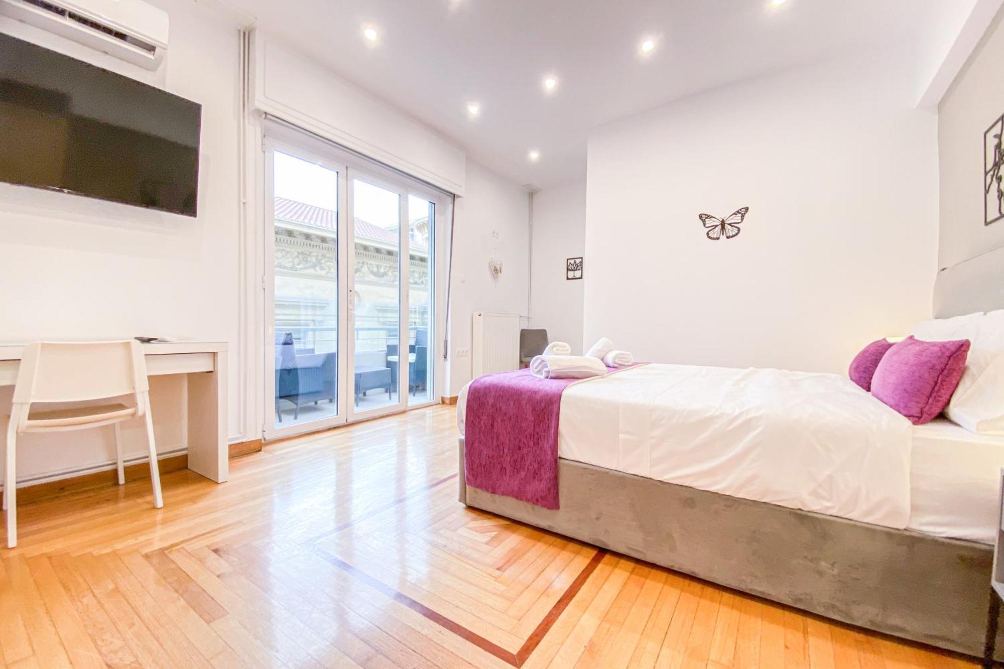 Syntagma Square, 100Sqm Luxurious Family Apt Athena Bagian luar foto