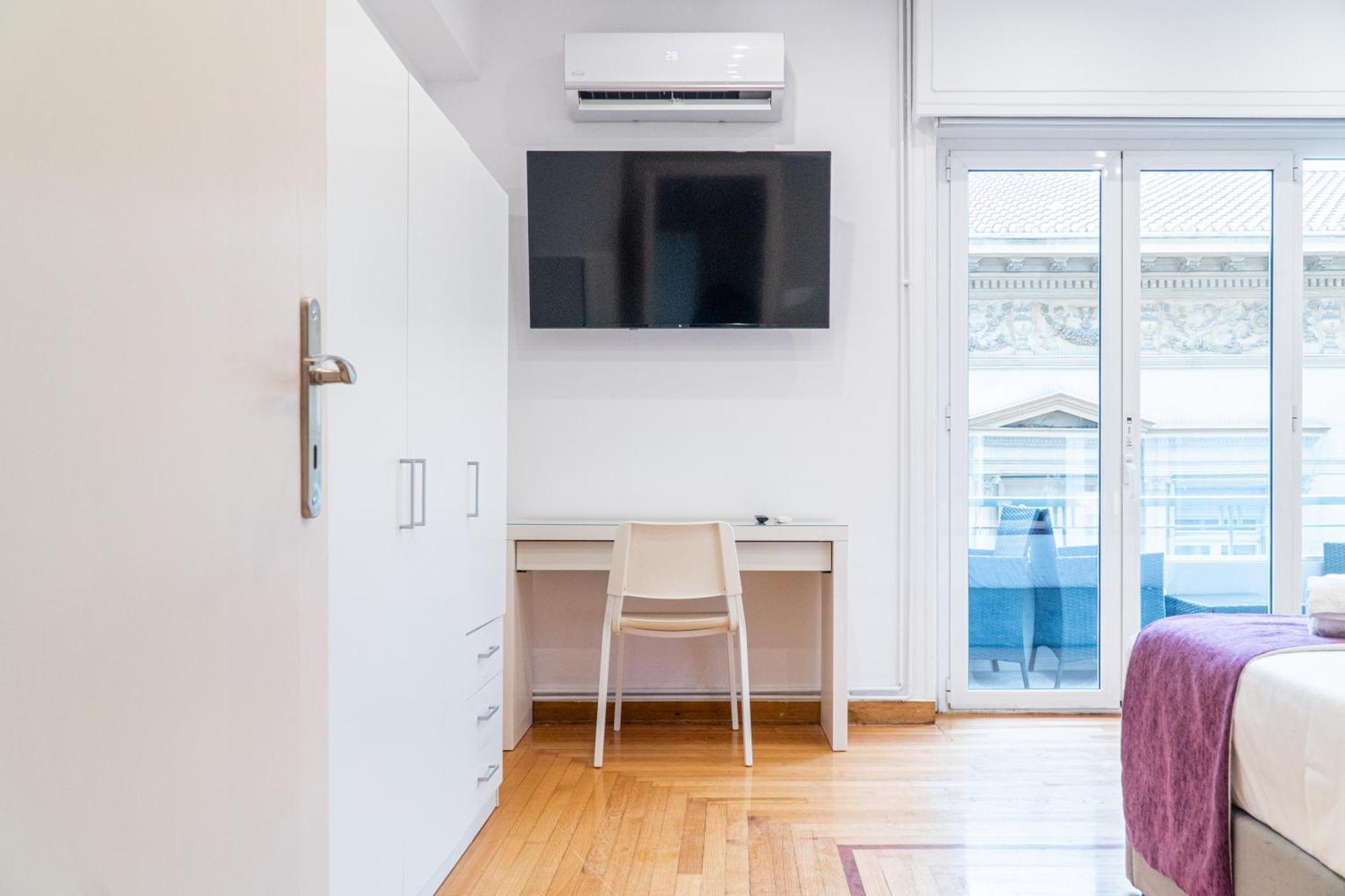 Syntagma Square, 100Sqm Luxurious Family Apt Athena Bagian luar foto